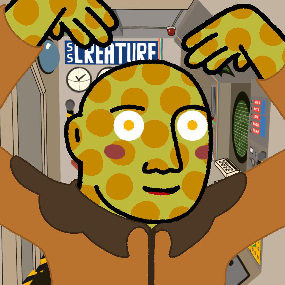 Danny Cole - creature.world - Creature #1004 - NFT # 1004