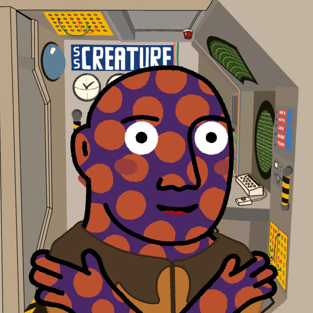 Danny Cole - creature.world - Creature #1406 - NFT # 1406