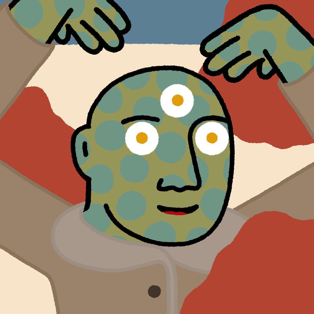 Danny Cole - creature.world - Creature #2966 - NFT # 2966