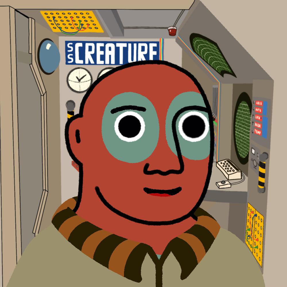 Danny Cole - creature.world - Creature #5172 - NFT # 5172