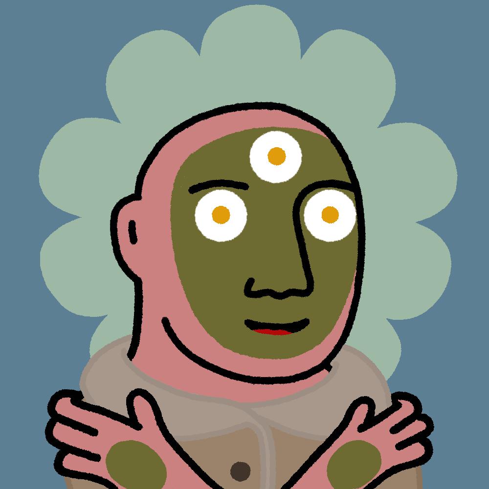 Danny Cole - creature.world - Creature #555 - NFT # 555