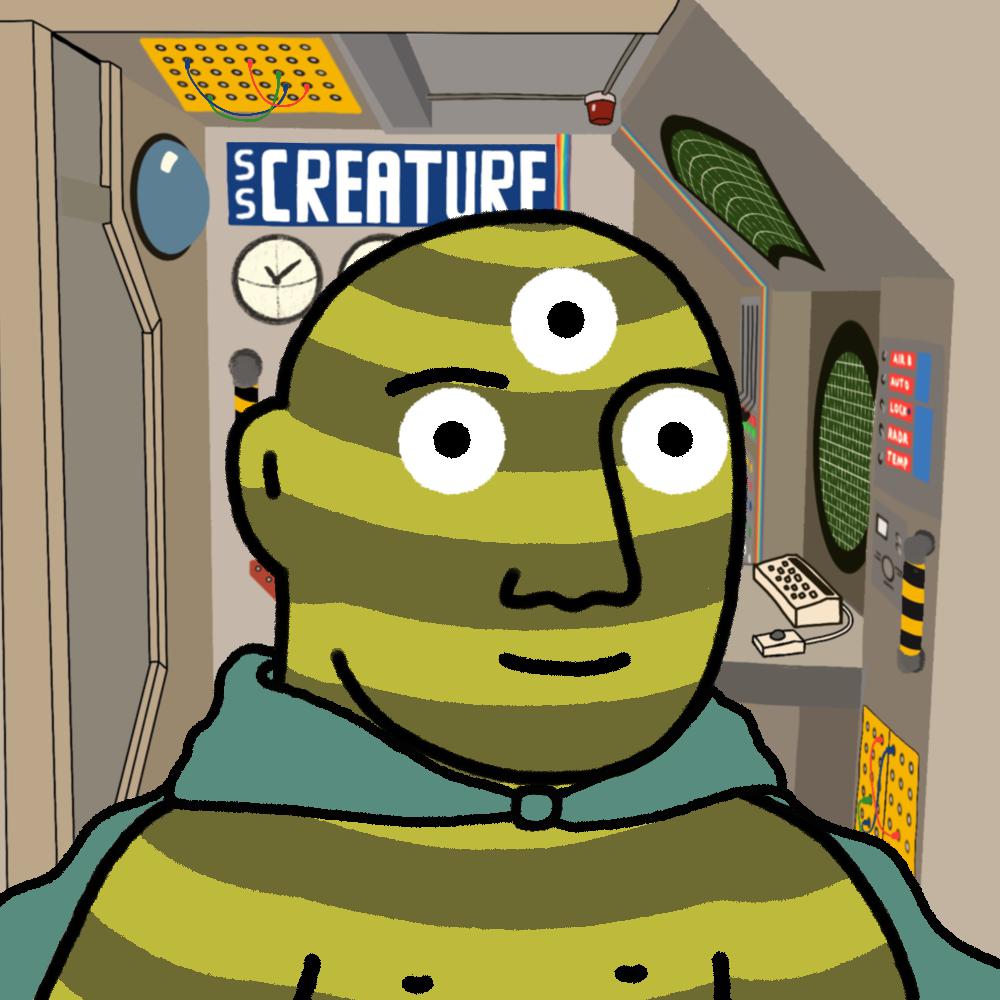 Danny Cole - creature.world - Creature #5674 - NFT # 5674