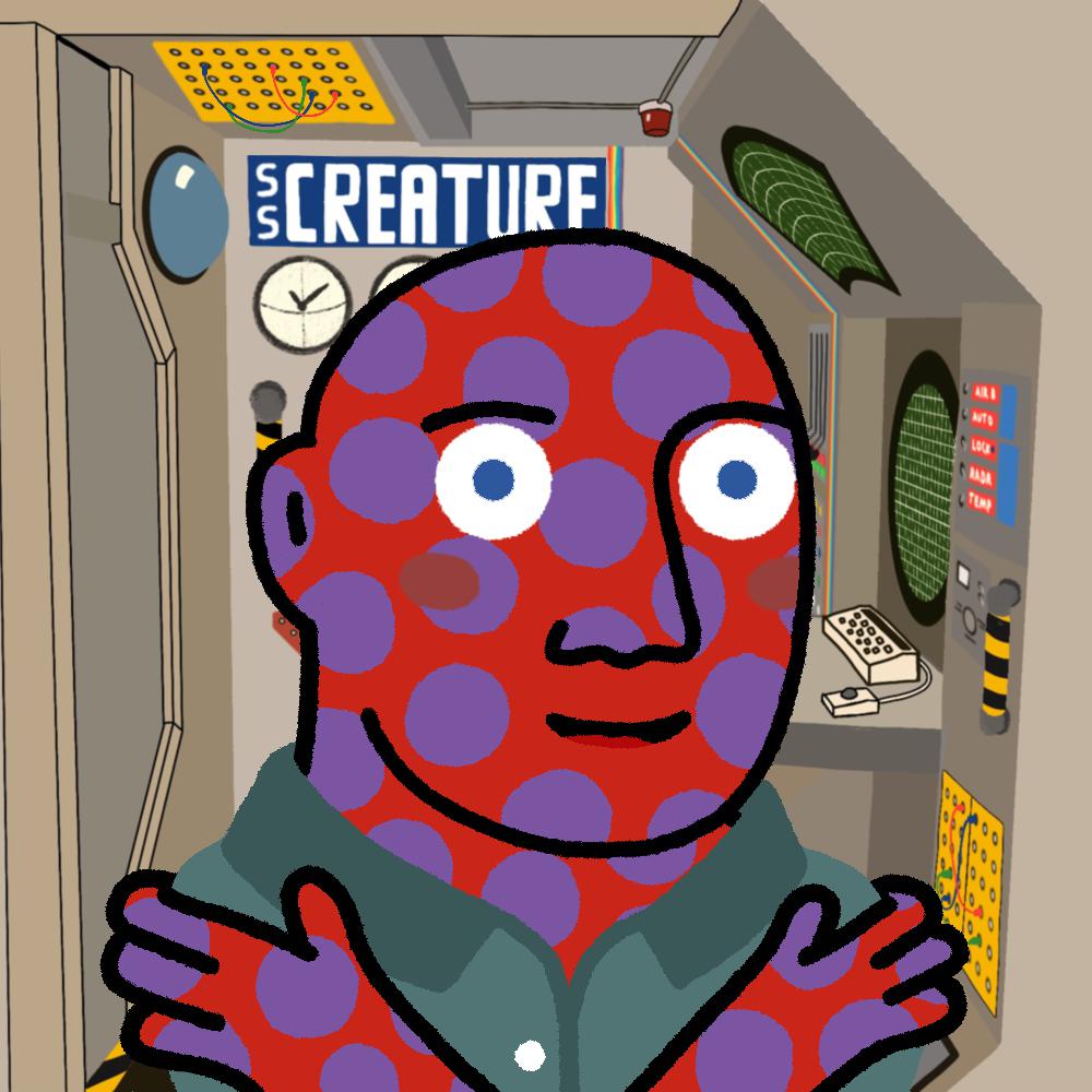 Danny Cole - creature.world - Creature #8208 - NFT # 8208