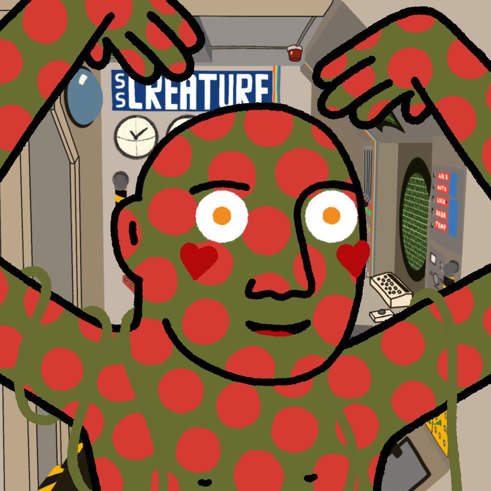 Danny Cole - creature.world - Creature #9050 - NFT # 9050